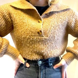 Mable Brown Pullover Sweater